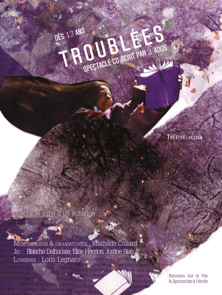 Affiche spectacle Troublées