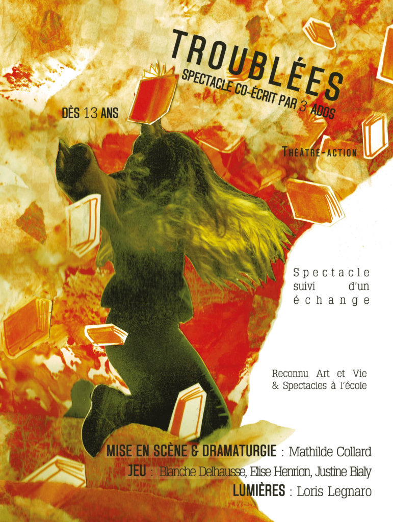 Affiche spectacle Troublées