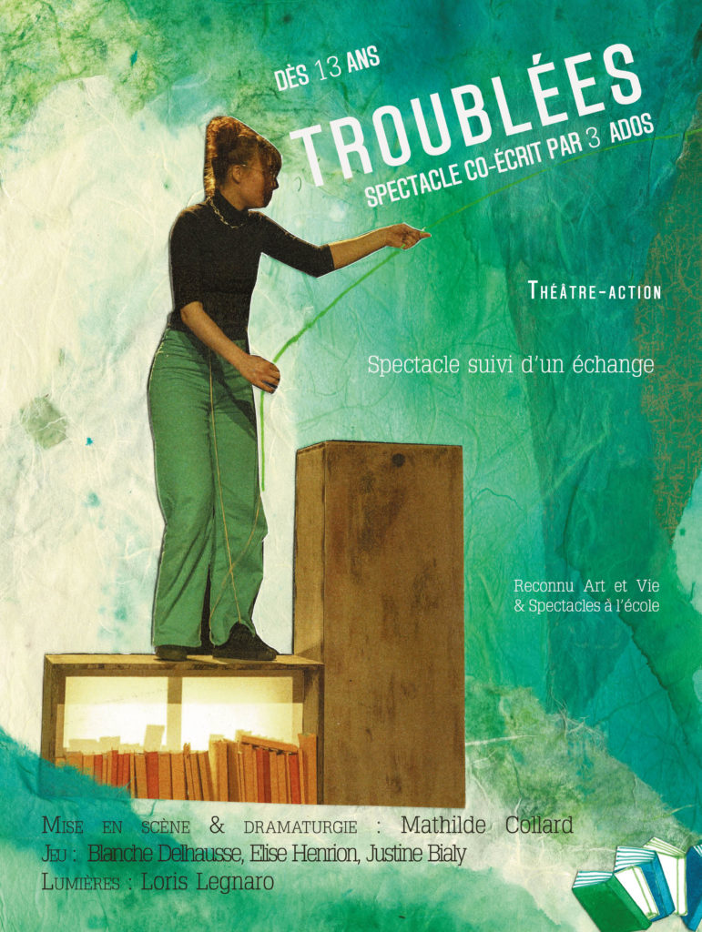 Affiche spectacle Troublées